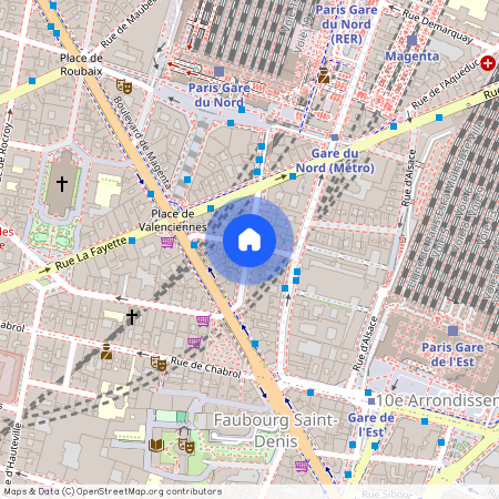 Building Rue de Saint-Quentin - evengestion - 1045021 - PAR, Rue de Saint-Quentin, Paris