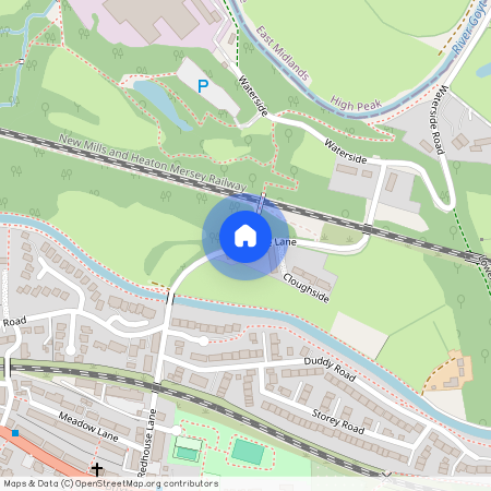 Redhouse Lane; Disley. SK12