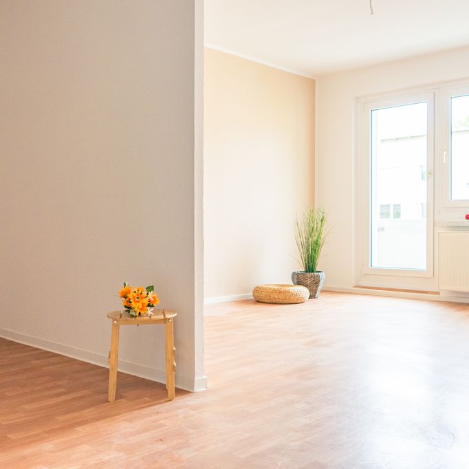 3-Raum-Erdgeschosswohnung mit Balkon - Foto 1