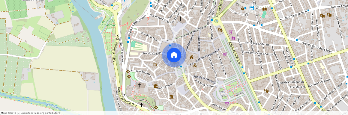 Rue Pierre Flourens, Béziers