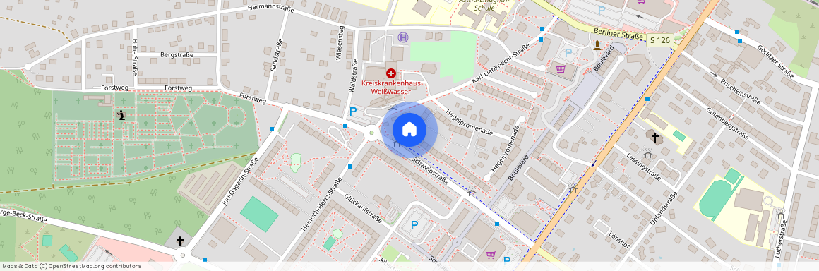 Schweigstr. 45 02943 Weißwasser, Am Wasserturm