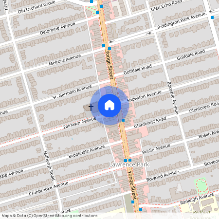 6 Fairlawn Avenue, Toronto, Ontario, M4N 1E2 (Yonge St and Lawrence Ave)