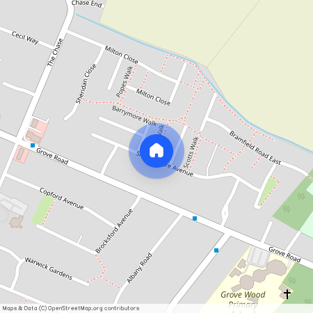 Keats Walk, Rayleigh