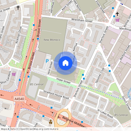 Hope St, Birmingham B5