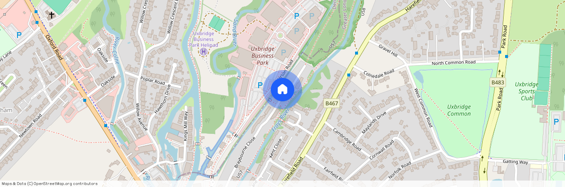 UB8 1UJ, Uxbridge