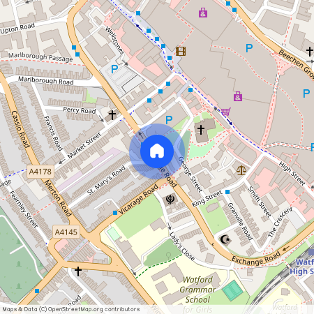 The Roof Gardens, Exchange Road, Watford, Hertfordshire, WD18