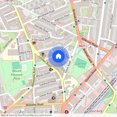 Holland Road, Sheffield, South Yorkshire, S2