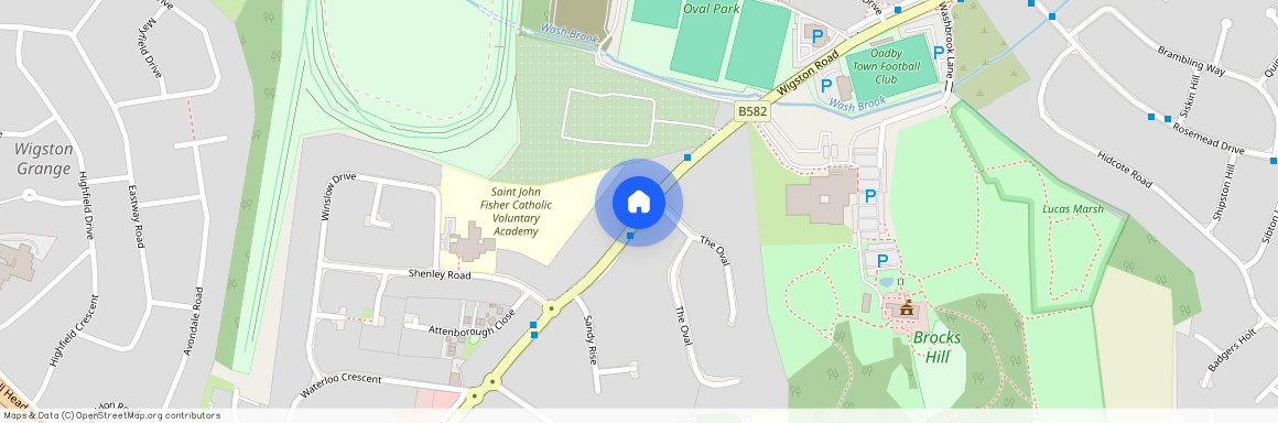 Wigston Road, Oadby, leicester, LE2 5JE