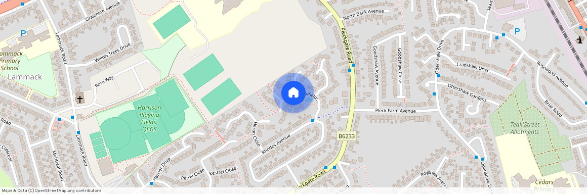 Swallowfields, Blackburn, BB1