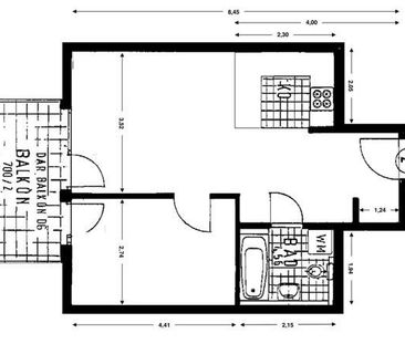 Vermiete 2 Zimmer Wohnung in Bretzfeld Rappach - Foto 1