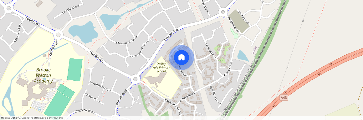 Fontwell Crescent, Corby, NN18