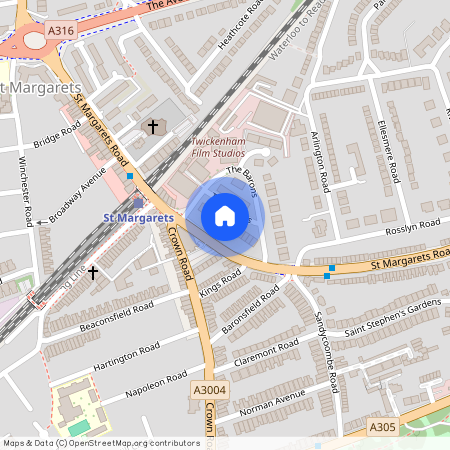 The Barons Twickenham TW1, Twickenham, TW1