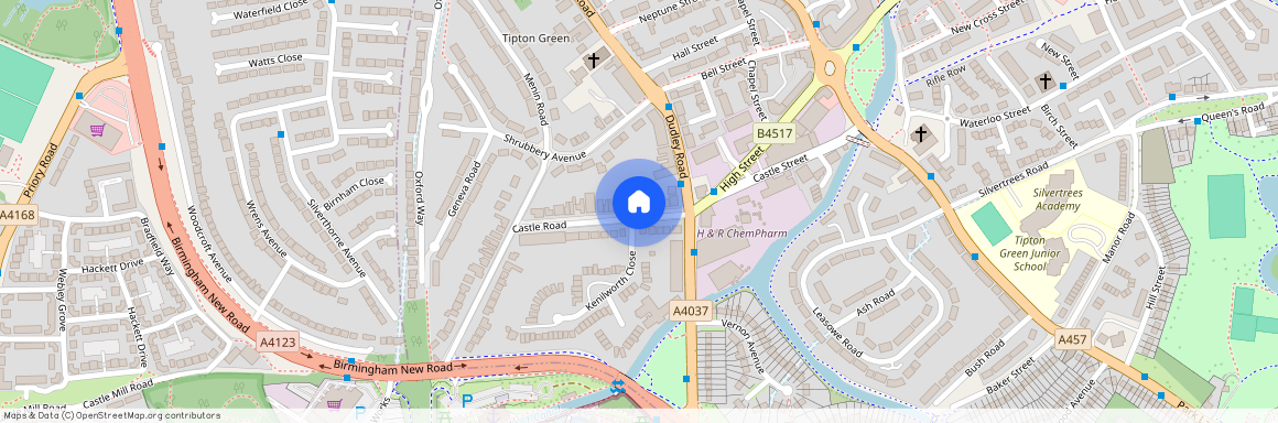 Kenilworth Close, Tipton, West Midlands, DY4
