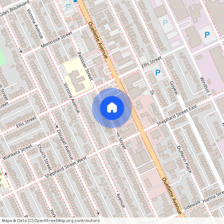 1445 Ouellette Ave, ON, N8X 1K1, Windsor