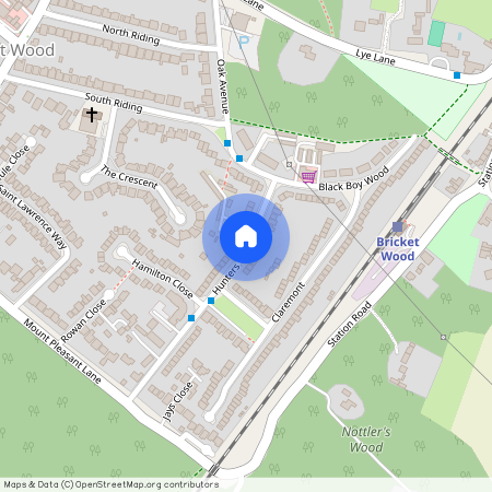 Hunters Ride, Bricket Wood, St. Albans, Hertfordshire, AL2