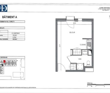 Location Appartement 1 pièce 22m² VILLENAVE D ORNON 33140 - Photo 4