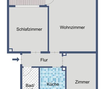 Wohnung mit Balkon in ruhigem Mehrfamilienhaus - Photo 2