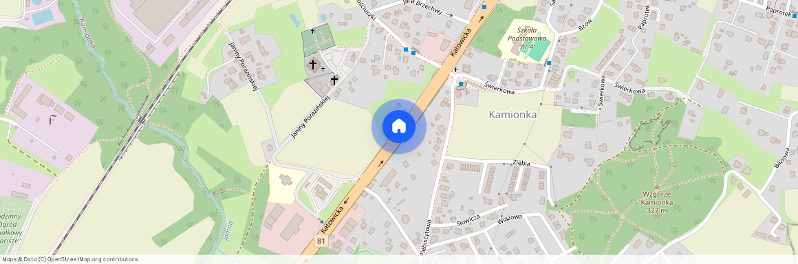 ul. Katowicka, Mikołów, mikołowski, śląskie