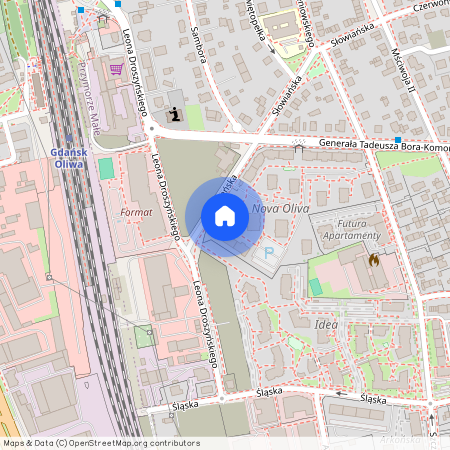 ul. Słowiańska, Przymorze Małe, Gdańsk, pomorskie