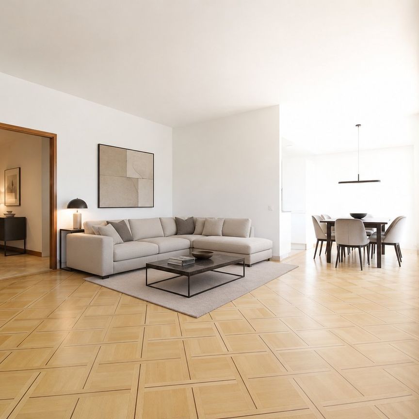 RARE: unique 4.5 room apartment in a private residence/spacieux 4.5 pièces dans une résidence privée - Foto 1