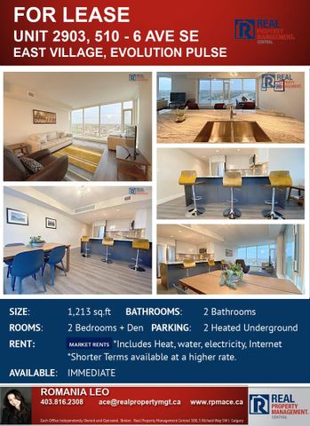2903 | East Village | Evolution | Fully Furnished | 2 Bedroom 2 Bathroom | Condo - Photo 3