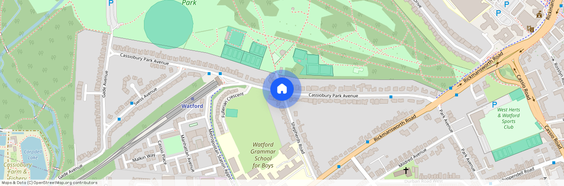 Shepherds Road, Cassiobury, Watford
