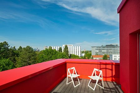 Vollmöbliertes 1-Zimmer-Apartment mit fantastischer Aussicht sucht Mieter auf Zeit - Photo 3