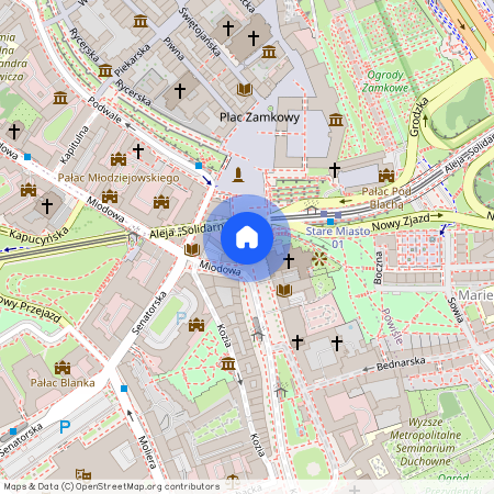 Warszawa, Śródmieście, Krakowskie, Przedmieście