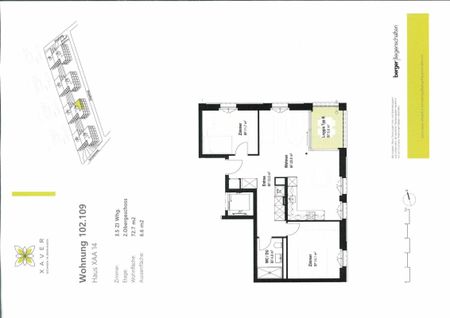 Ziegelweg 14 / Xaver-Areal, Binningen - moderne 3 1/2-Zimmerwohnung zu vermieten - Foto 4