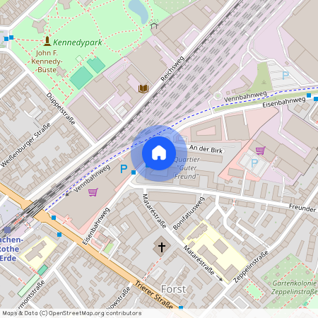 Eisenbahnweg 16a, 52068 Aachen - Aachen-Mitte