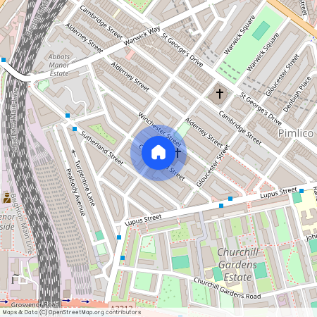 Cumberland Street, London, SW1V