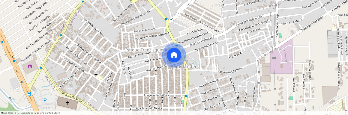Rua São Pedro, Atalaia, Ananindeua, PA, 67013490