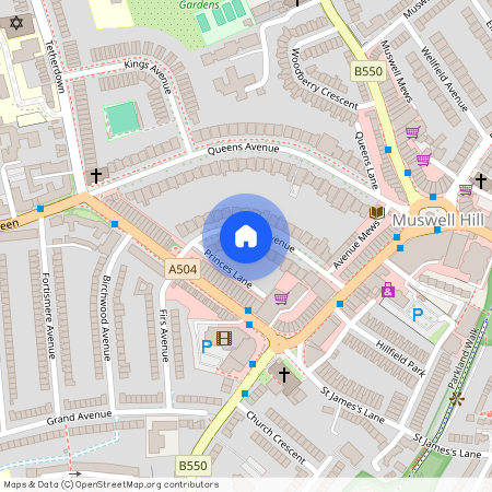 Princes Avenue London N10, London, N10