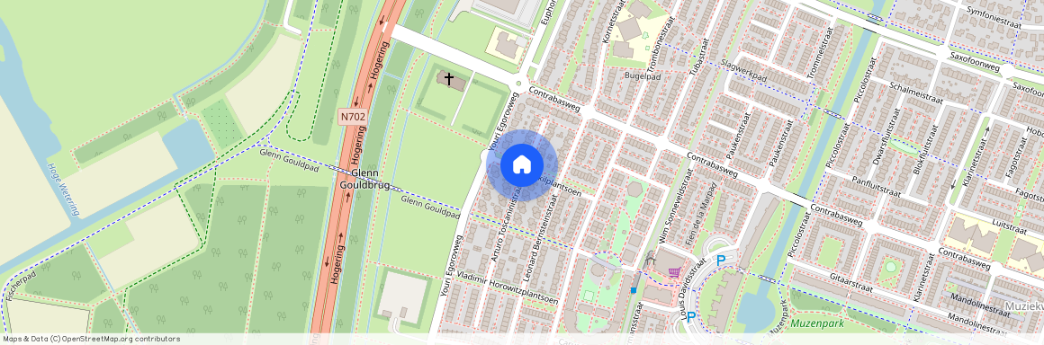 Muziekwijk N.-West, 1311 LR, Arturo Toscaninistraat, Almere