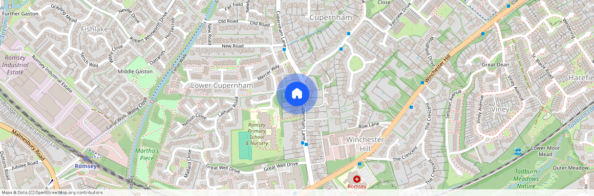 Cupernham Lane, Romsey, Hampshire