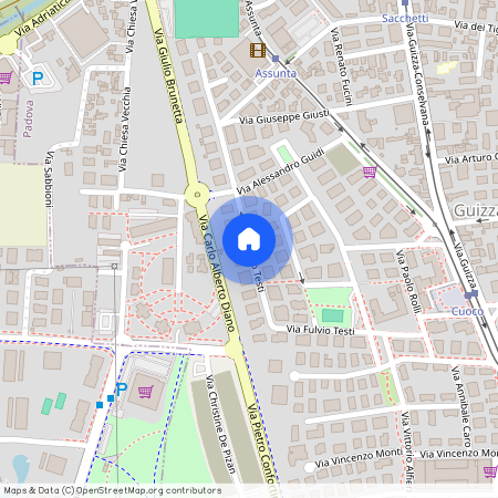 Via Fulvio Testi, Padova, Veneto 35125