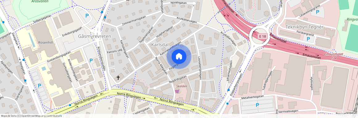 Karlsdal, Västerås, Västmanland, Fogdegatan 4