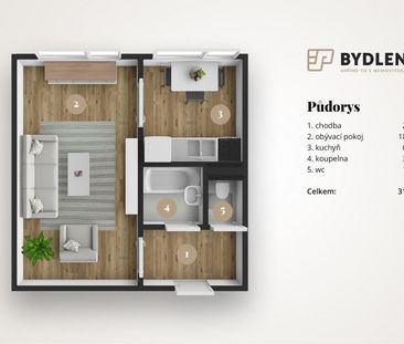 Pronájem bytu 2+kk 32 m² - Photo 2