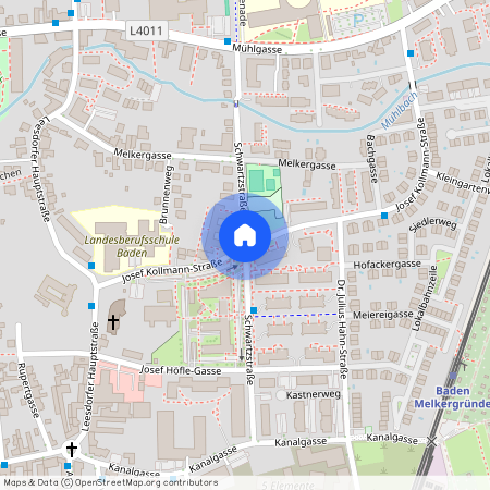 Schwartzstraße, 2500 Baden bei Wien