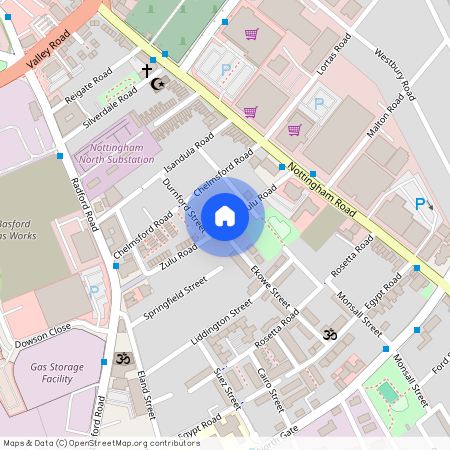 Zulu Road, Nottingham NG7