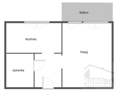 Kawalerka z balkonem w bloku z windą - Zdjęcie 4