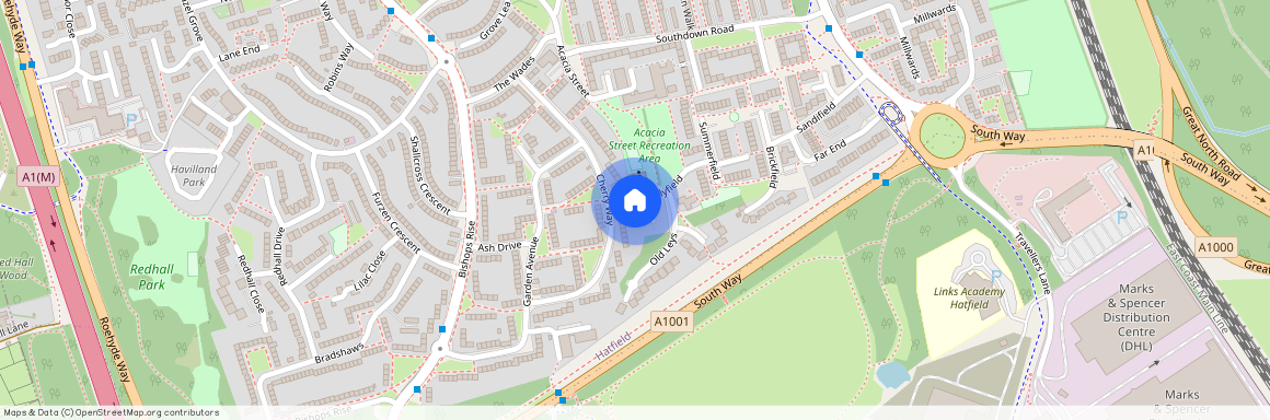 Hollyfield, Hatfield