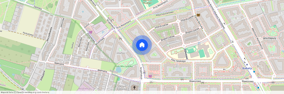 ul. Boglarczyków, Kabaty, Ursynów, Warszawa, mazowieckie