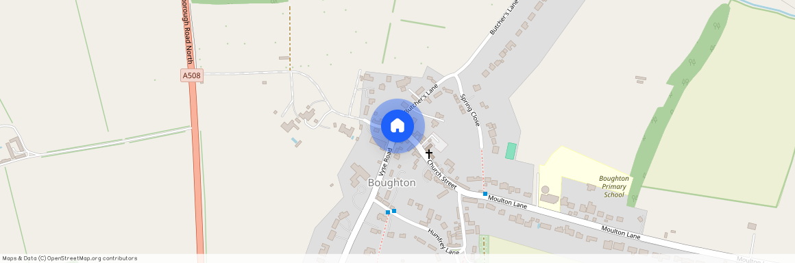 Boughton Hall, Boughton, NN2