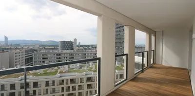 DC-Living, WIENBLICK, Modernste Wohnung, Uno City, 3 Zimmer Loggia hell, Fitnessbereich, Concierge, Niedrigenergiehaus, Tiefgarage - Photo 2