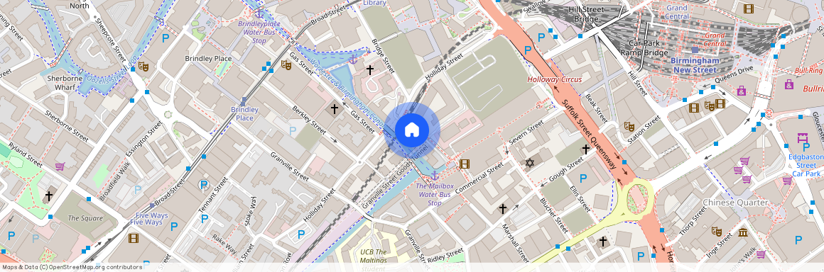 3, Queens, Court, 24 Bridge Street, B1 2JR, Birmingham