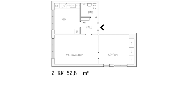 Kuppbolsvägen 66 A, våning 2 - Foto 3