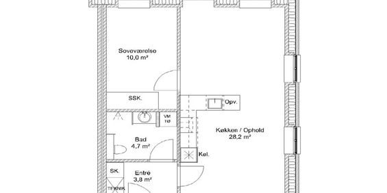 Dejlig 2-værelses lejlighed i Odense - Photo 3