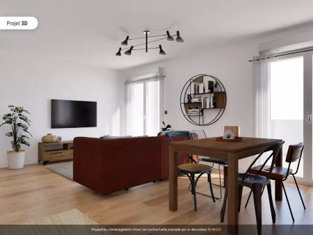 location Appartement T4 DE 93.8m² À COURBEVOIE - Photo 4