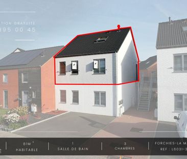 In optie - Appartement te huur in Forchies-la-Marche met 3 slaapkamers - foto 2